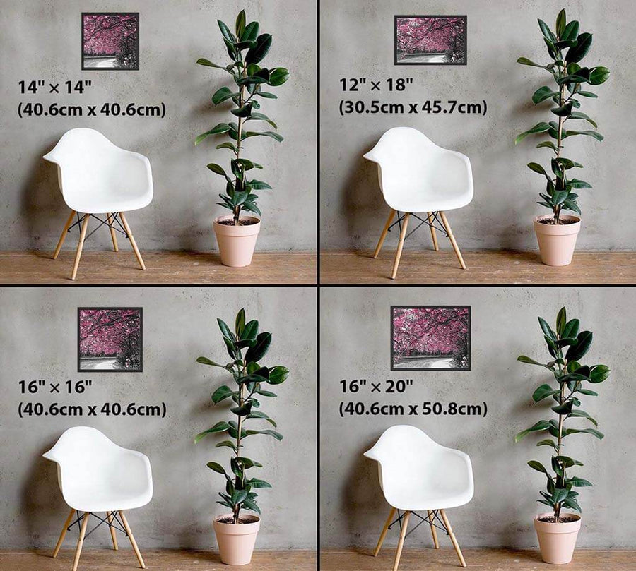 magnolia Cherry Blossom Artwork sizes 2