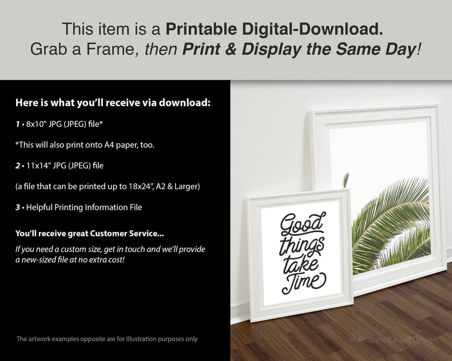 Printabke instructions