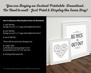 Rustic Wood Printable