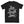 Live Laugh Love Motivational Quote Tshirt in black