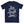 Live Laugh Love Motivational Quote Tshirt in navy blue