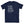 Los Angeles Map Coordinates Tshirt Design in navy blue colour