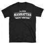 Manhattan New York Black Tshirt