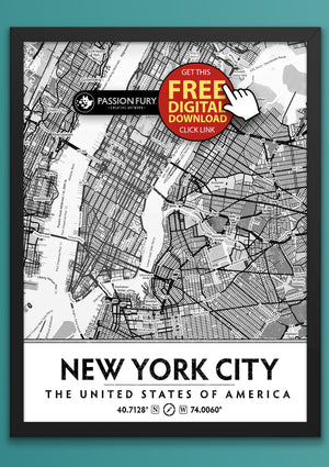 🗽 Free New York City DIY Artwork Printable