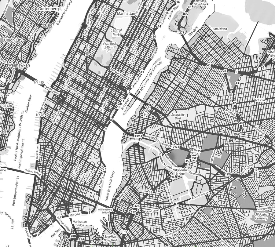 Customizable New York City Framed Artwork