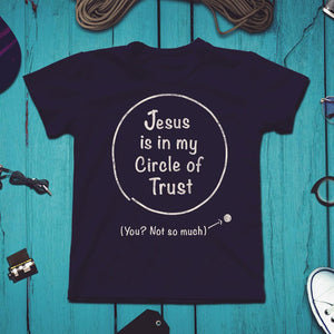 Navy Christian Tee