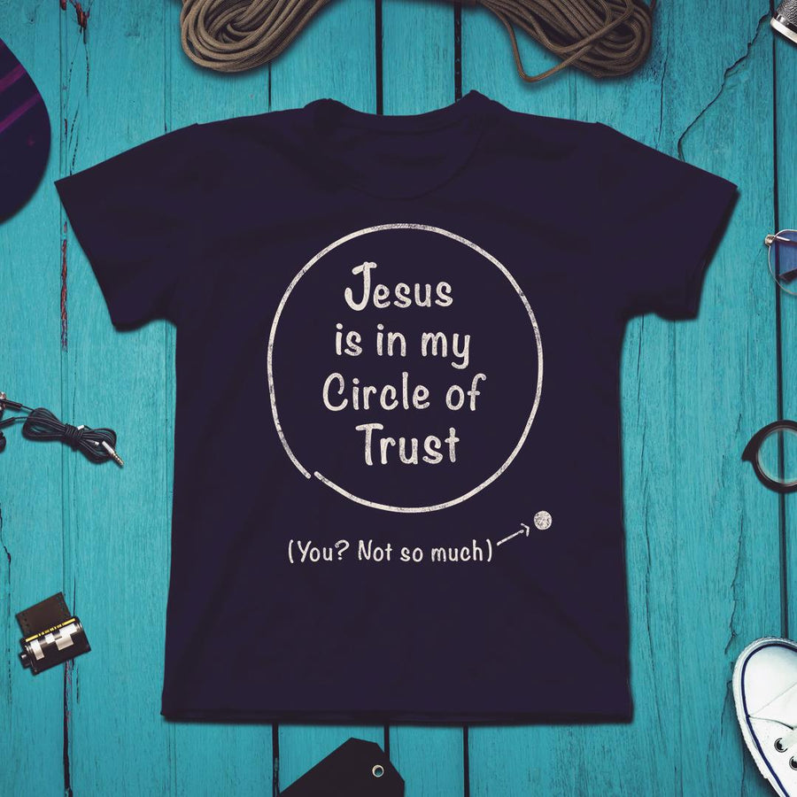 Navy Christian Tee