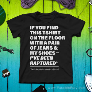Christian tshirt on colorful background