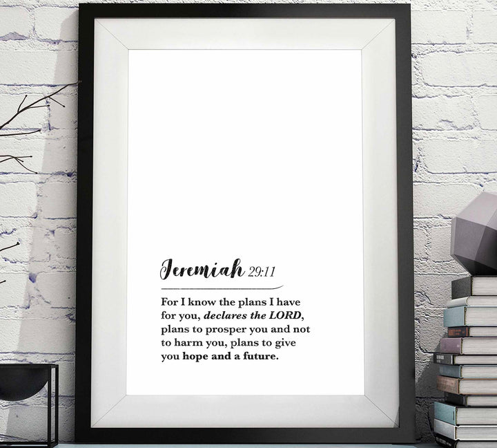 Jeremiah 29 11 Printable image
