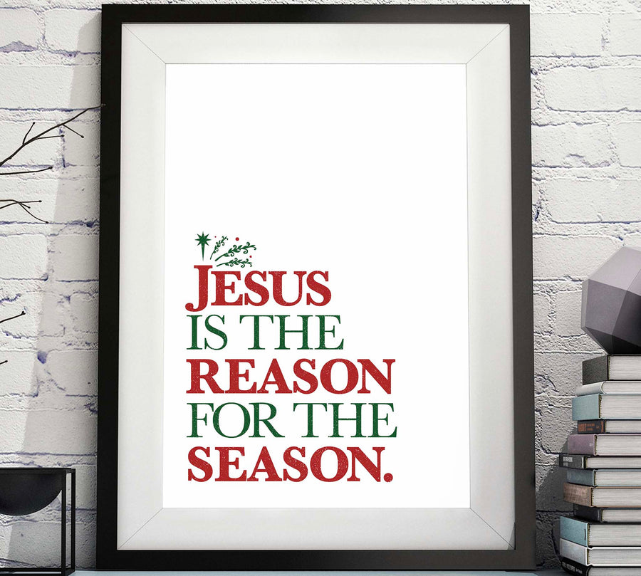 Jesus is the Reason for the Season Printable image