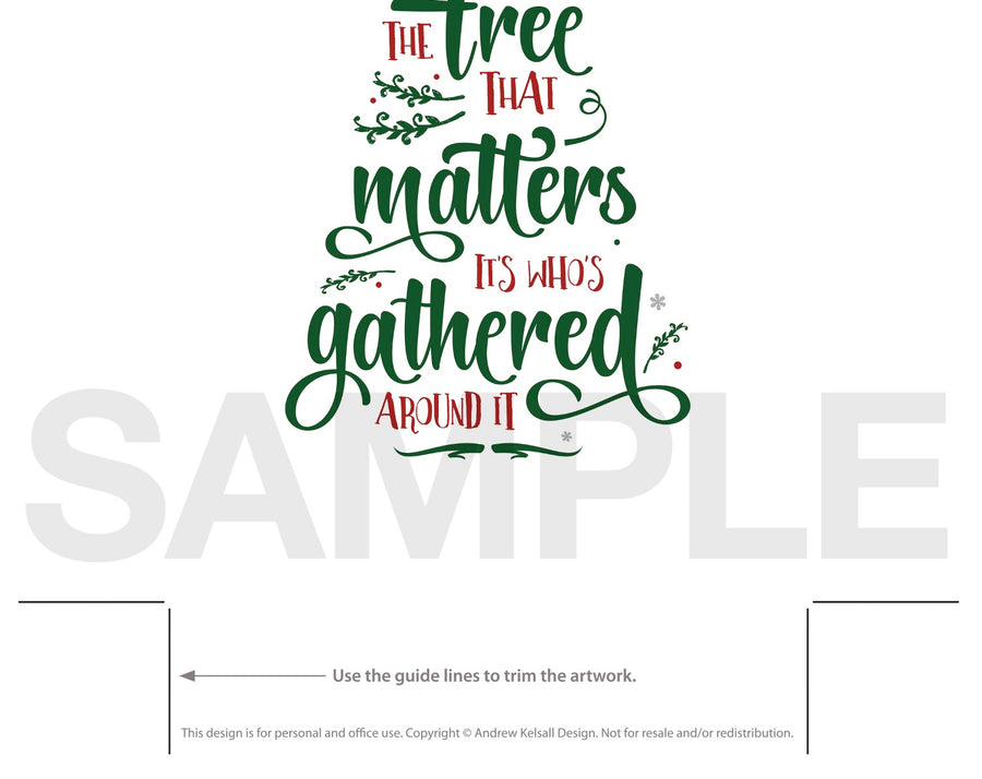 Sample Christmas art