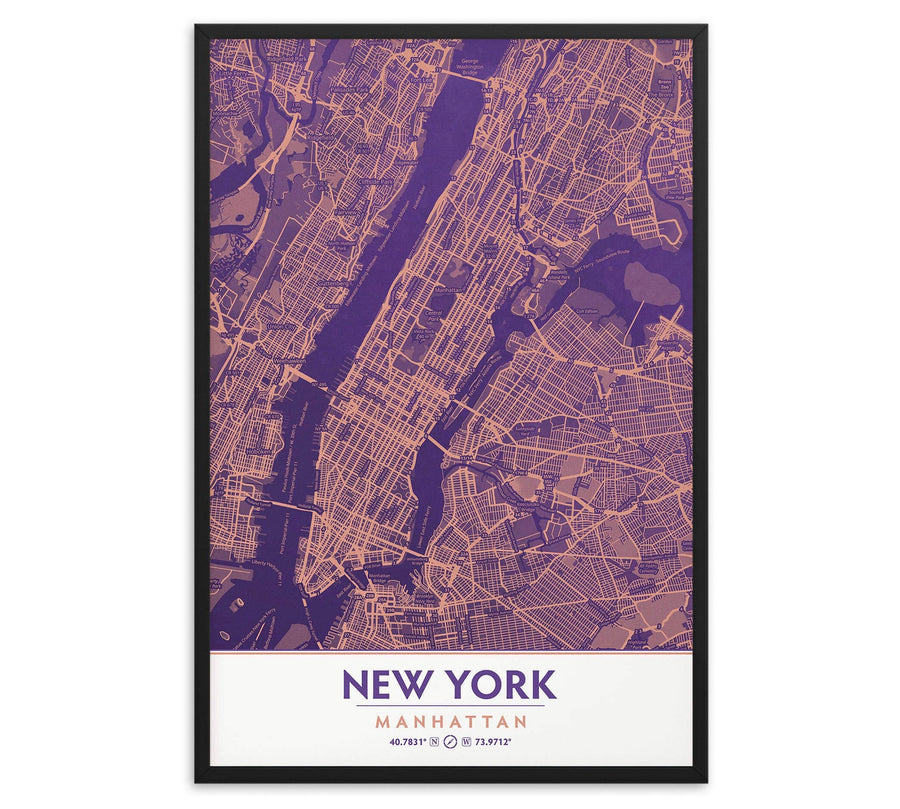 Ultra Violet & Blooming Dahlia NYC Decor