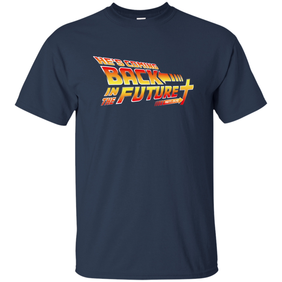 Christian themed back in the future tshirt