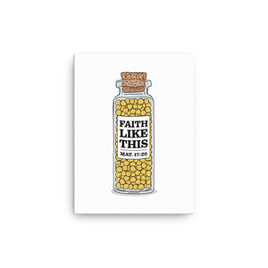 Mustard Seed Canvas Print Illustration