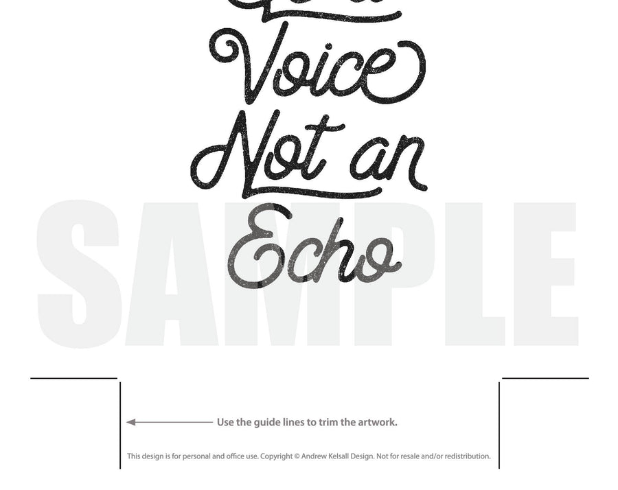 printable sample
