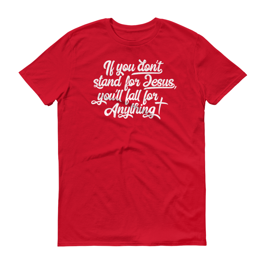 Stand for Jesus - 100% Ringspun Cotton - Passion Fury Christian T-shirts and more