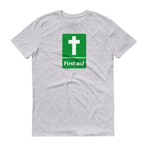 First Aid Cross Christian Faith T-Shirts