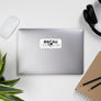 Macau, People's Republic of China Single Laptop Vinyl Sticker