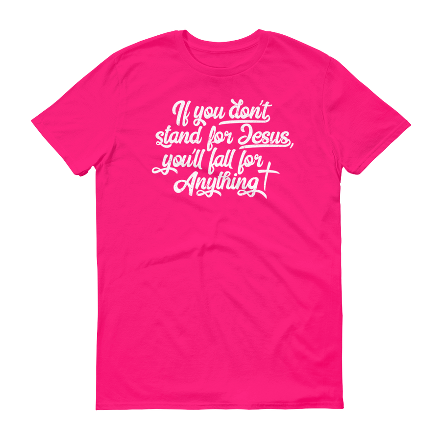 Stand for Jesus - 100% Ringspun Cotton - Passion Fury Christian T-shirts and more