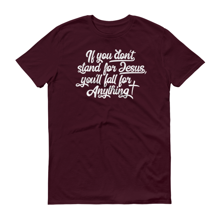 Stand for Jesus - 100% Ringspun Cotton - Passion Fury Christian T-shirts and more