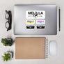 Melilla, Melilla Stickers, High-Quality Vinyl Laptop Stickers, Set of 5 Pack