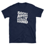Socially Awkward t-shirt design in Navy