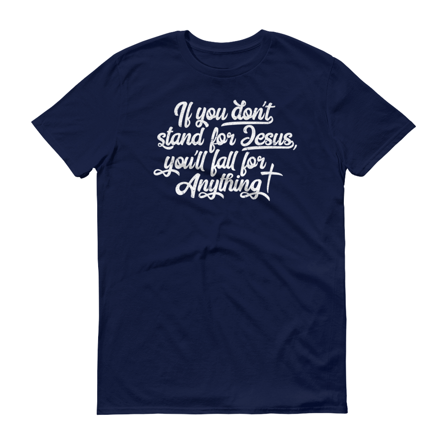 Stand for Jesus - 100% Ringspun Cotton - Passion Fury Christian T-shirts and more