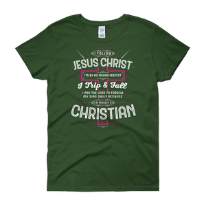I Follow Jesus Christ - Passion Fury Christian T-shirts and more