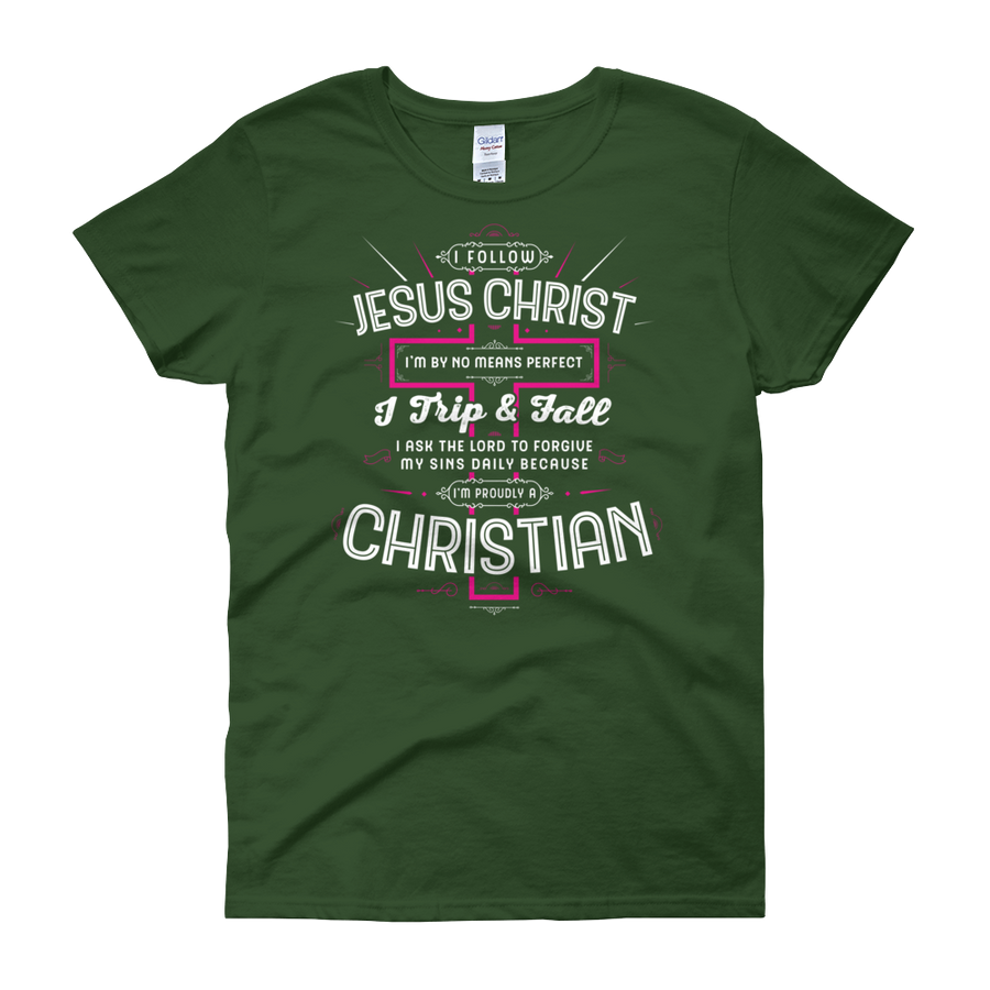 I Follow Jesus Christ - Passion Fury Christian T-shirts and more