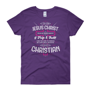 I Follow Jesus Christ - Passion Fury Christian T-shirts and more