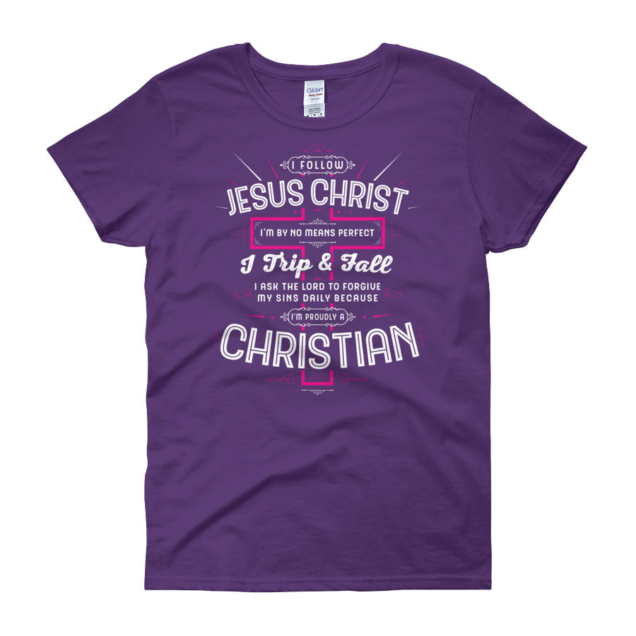 I Follow Jesus Christ - Passion Fury Christian T-shirts and more