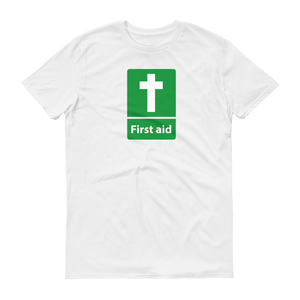 First Aid Cross Christian Faith T-Shirts