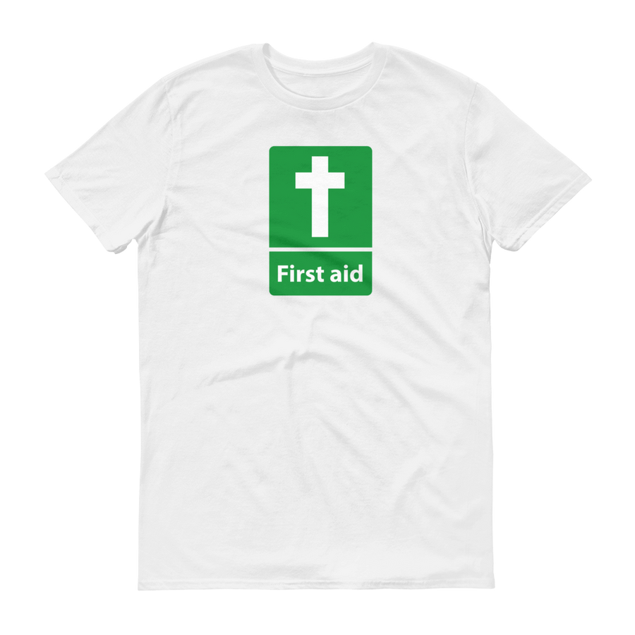 First Aid Cross Christian Faith T-Shirts