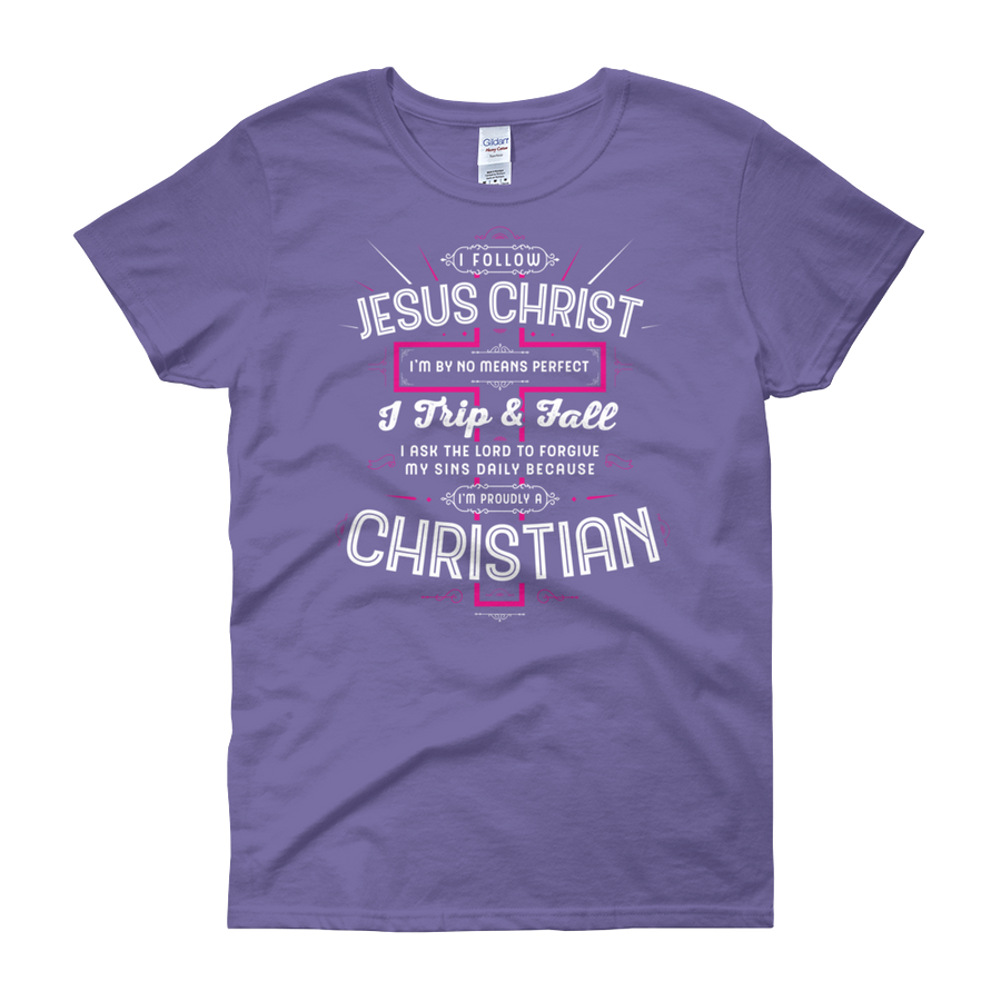 I Follow Jesus Christ - Passion Fury Christian T-shirts and more