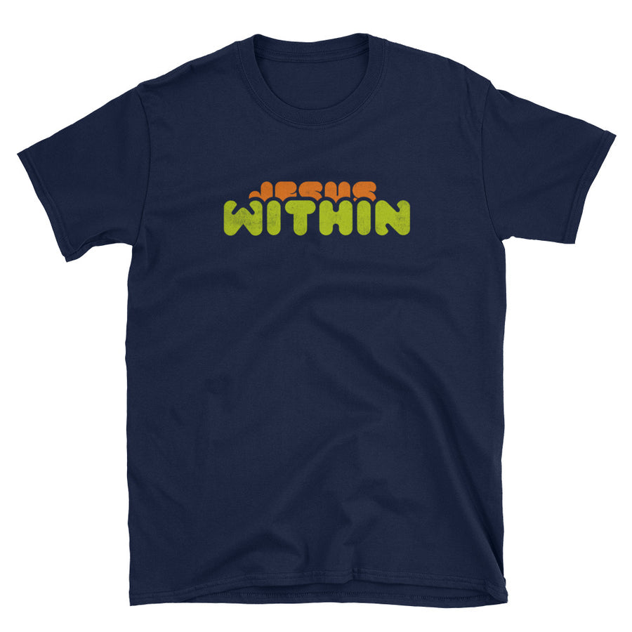 Jesus Within  in navy blue