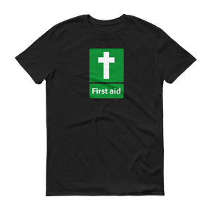 First Aid Cross Christian Faith T-Shirts